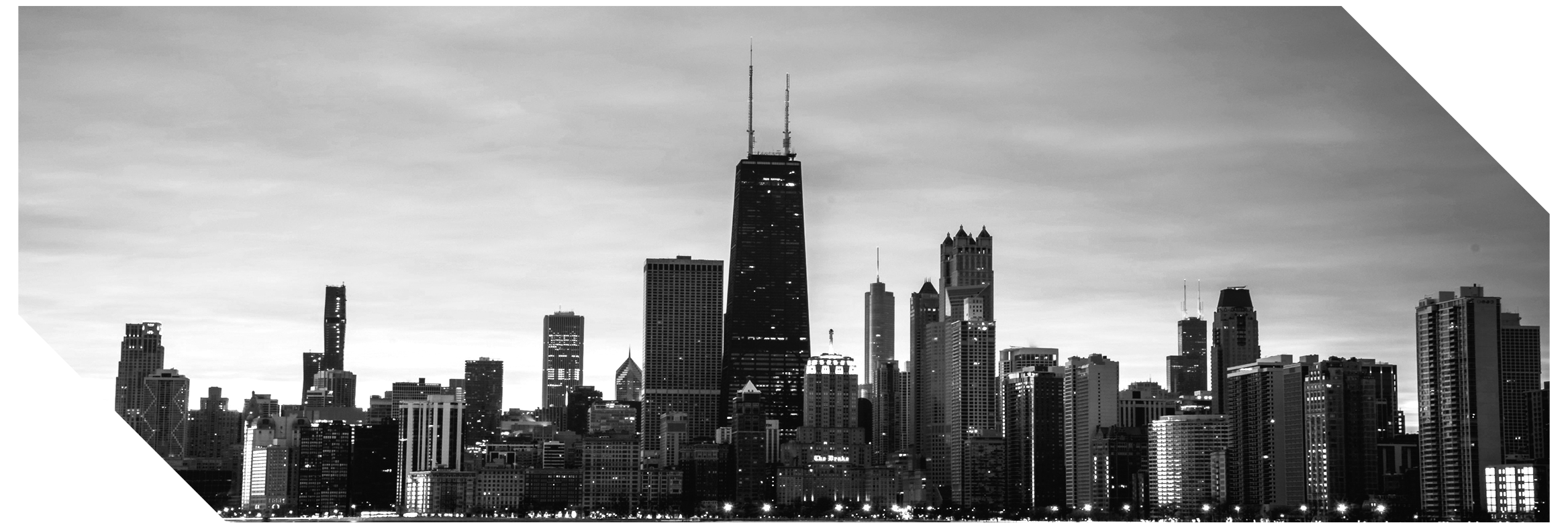 The Chicago skyline