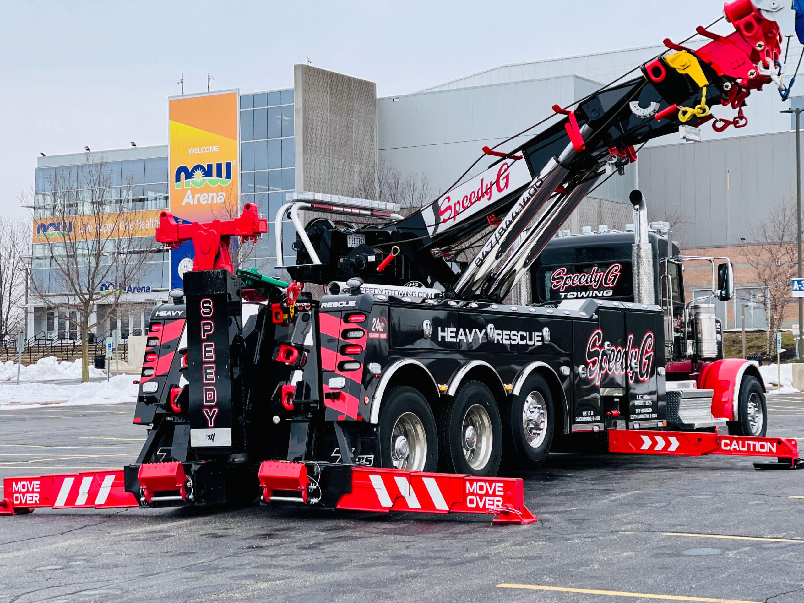 Speedy G heavy rescue truck