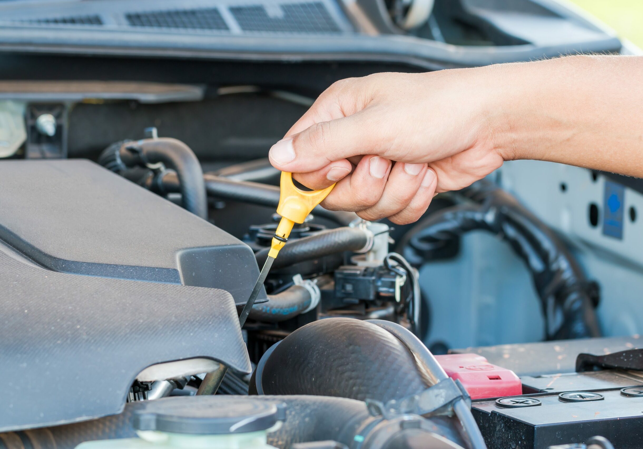 Maintenace checking car