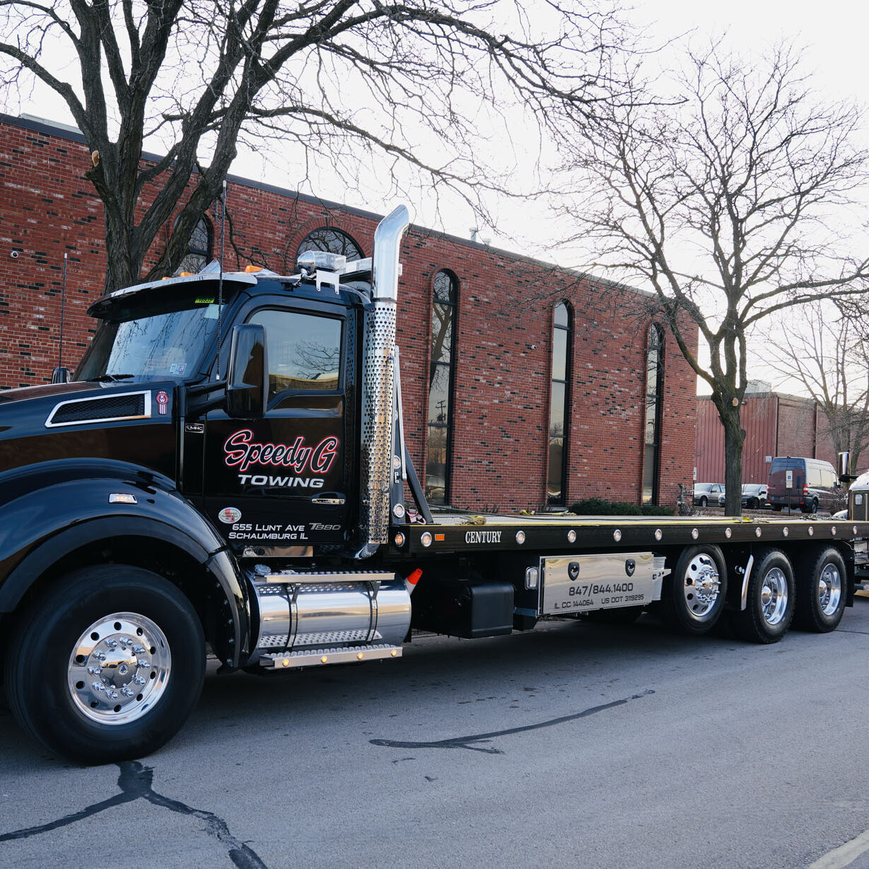 Speedy G fleet of trucks