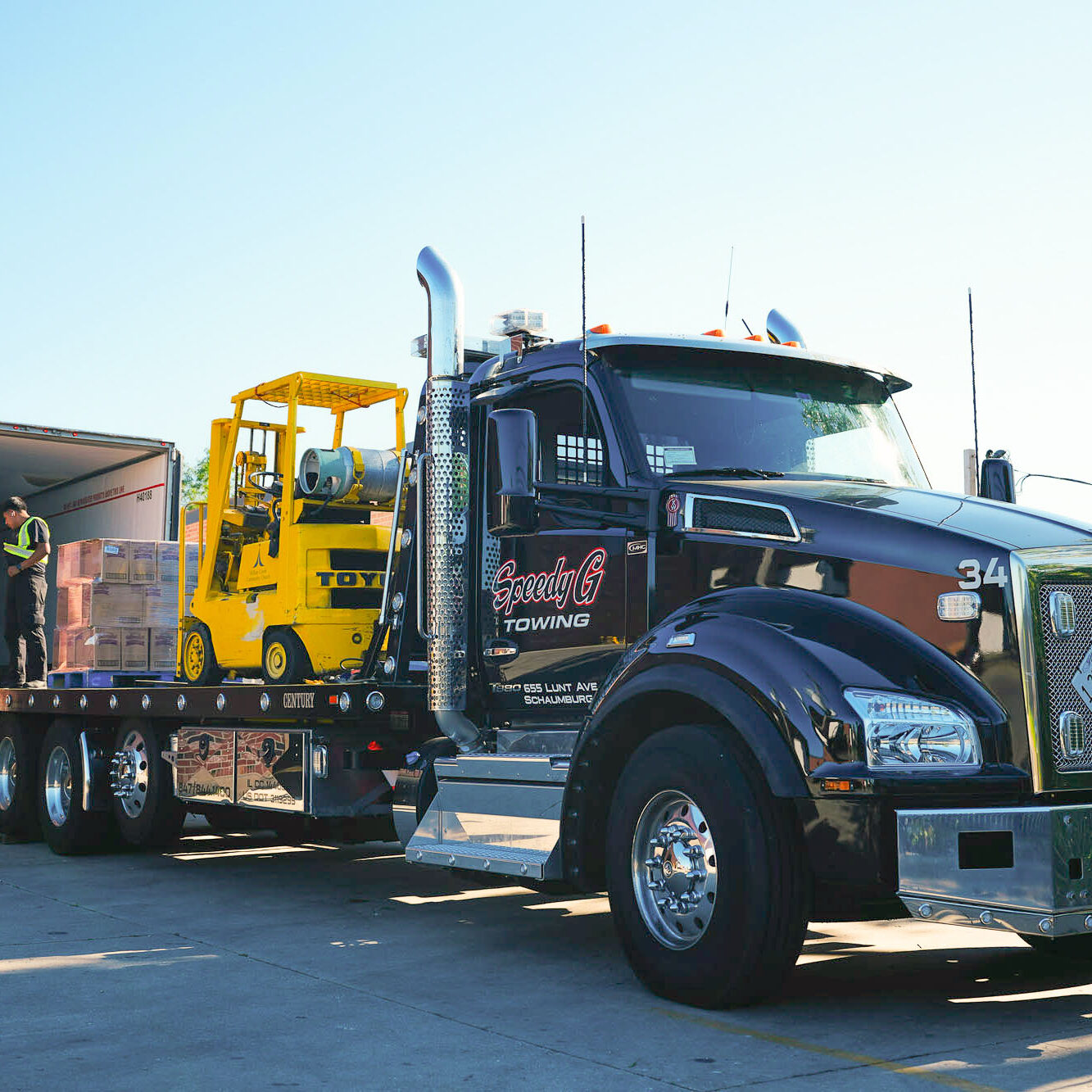 Speedy G cargo load shifts