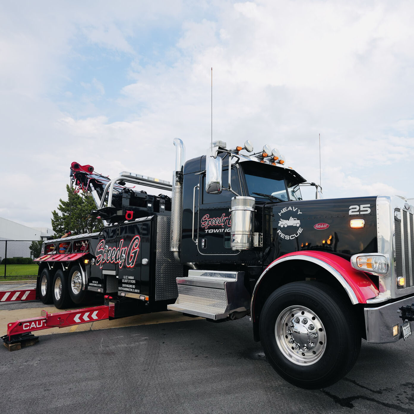 Speedy G heavy rescue truck