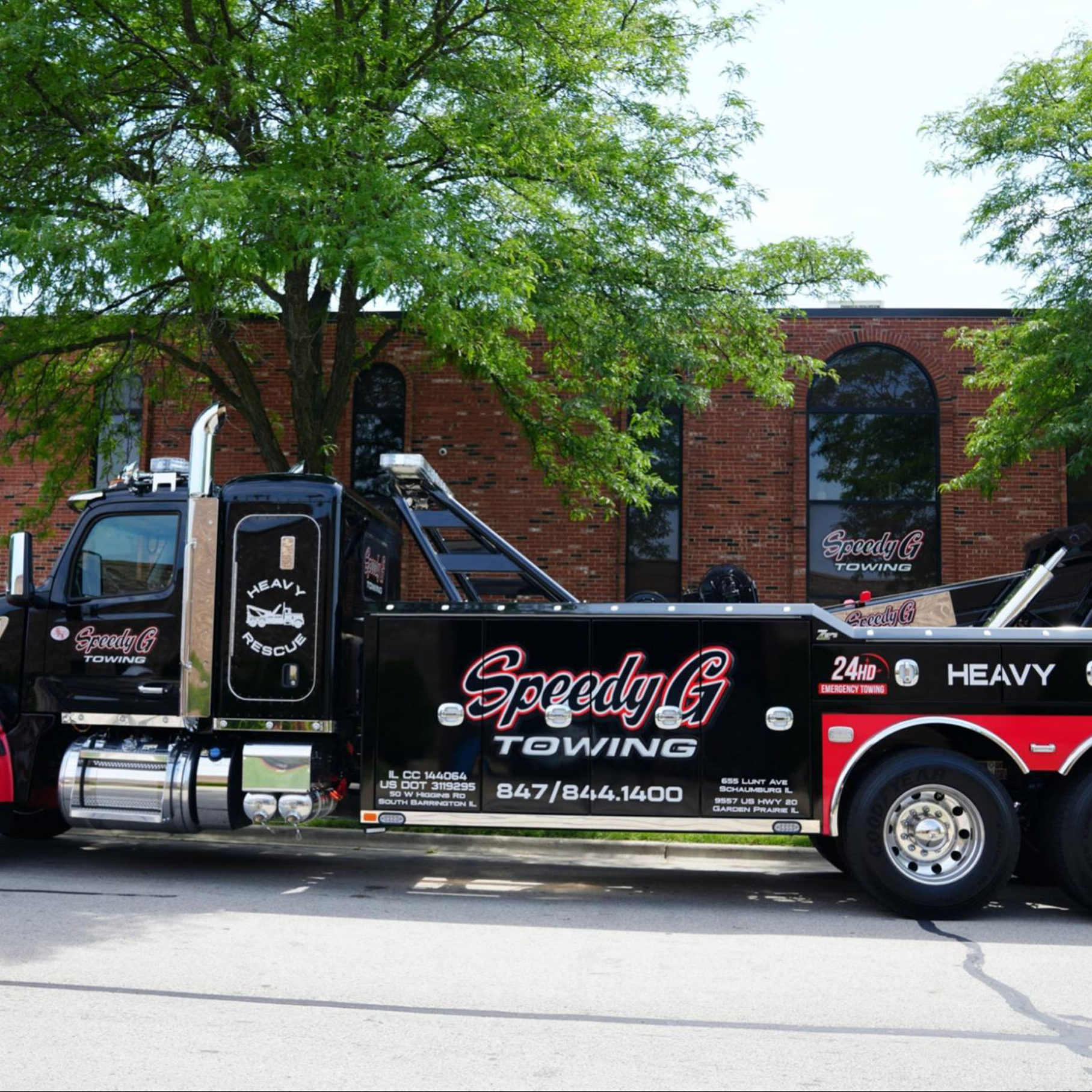 heavy duty towing in Chicago | Speedy G